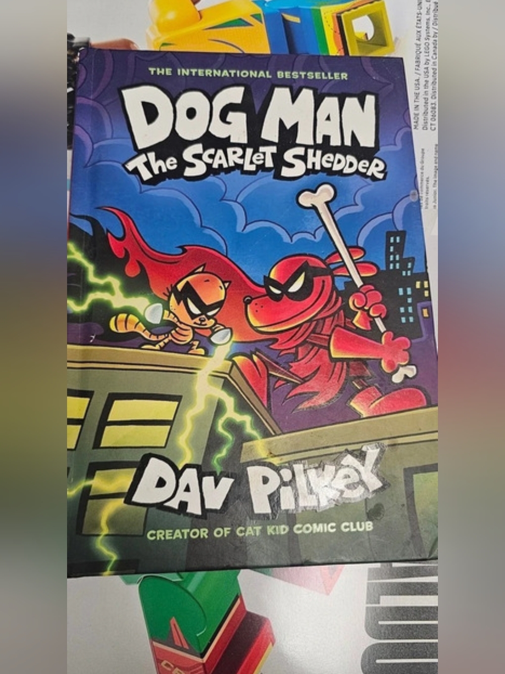 Dog Man: The Scarlet Shedder Graphic Novel Book